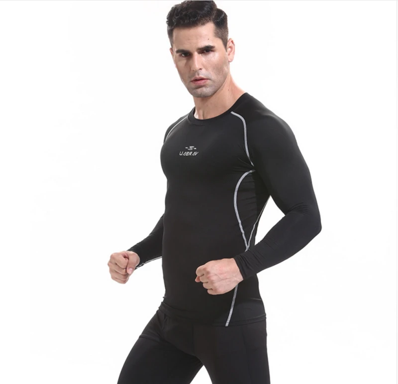 

D603 NEW Fitness Sports Tights Fast Dry Clothes Men's Tights New Product Tights Professional Production ZS257