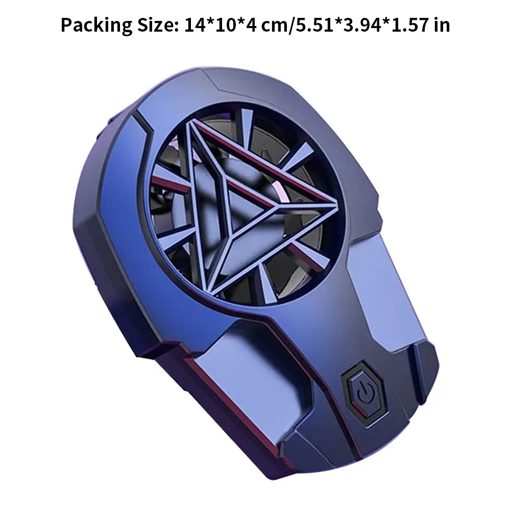 

Mobile Phone USB Game Cooler Universal System Cooling Fan Gamepad Holder Stand Radiator For IPhone Huawei Samsung