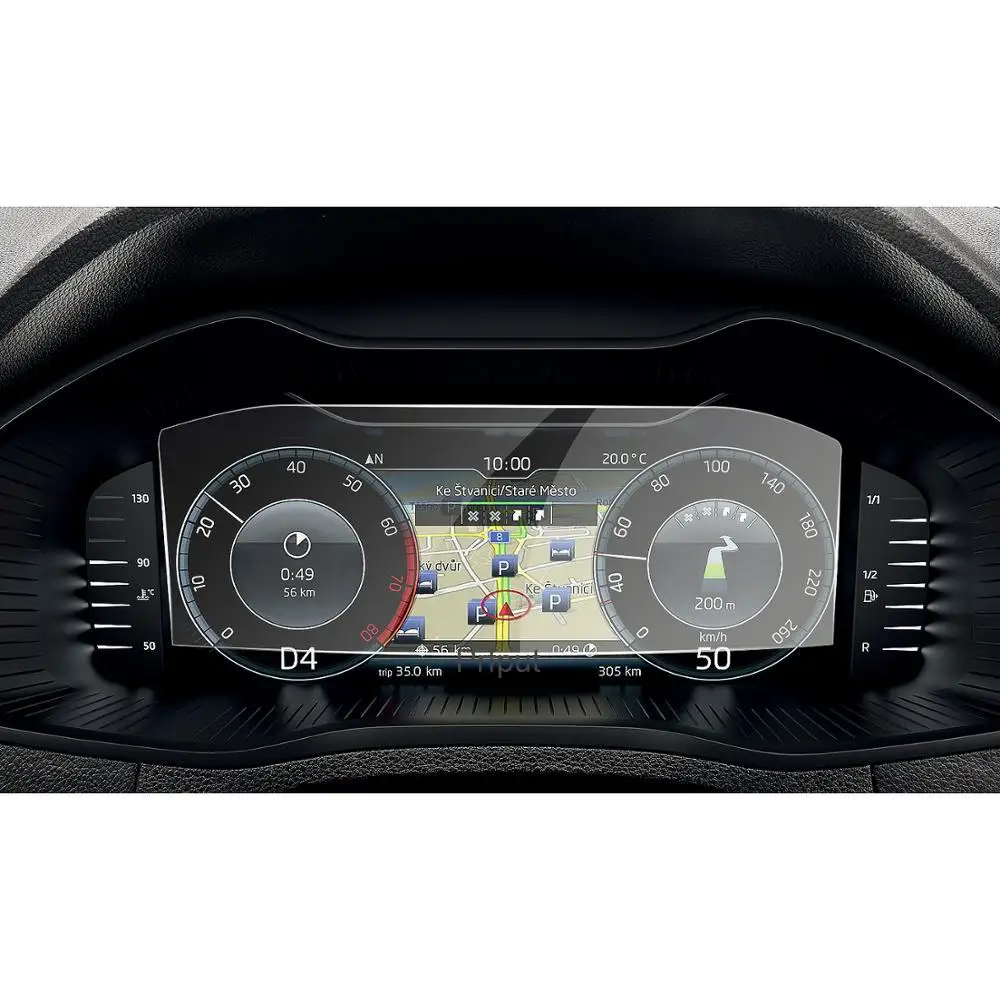 Фото Защита экрана автомобиля для Octavia/kodiaq/Superb/Karoq/Kamiq 10 25 дюймов 2019 2020 ЖК дисплей