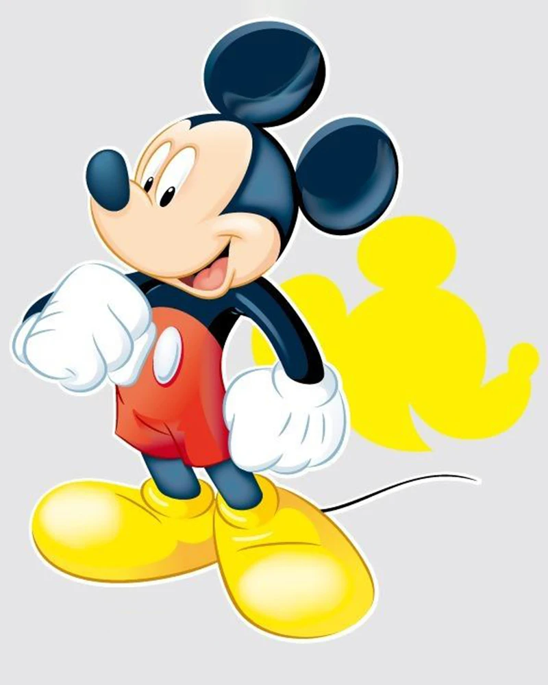 

Алмазная мозаика 5D «сделай сам», картина из круглых страз, вышивка крестиком, с рисунком Микки Мауса, квадратная вышивка, украшение для дома