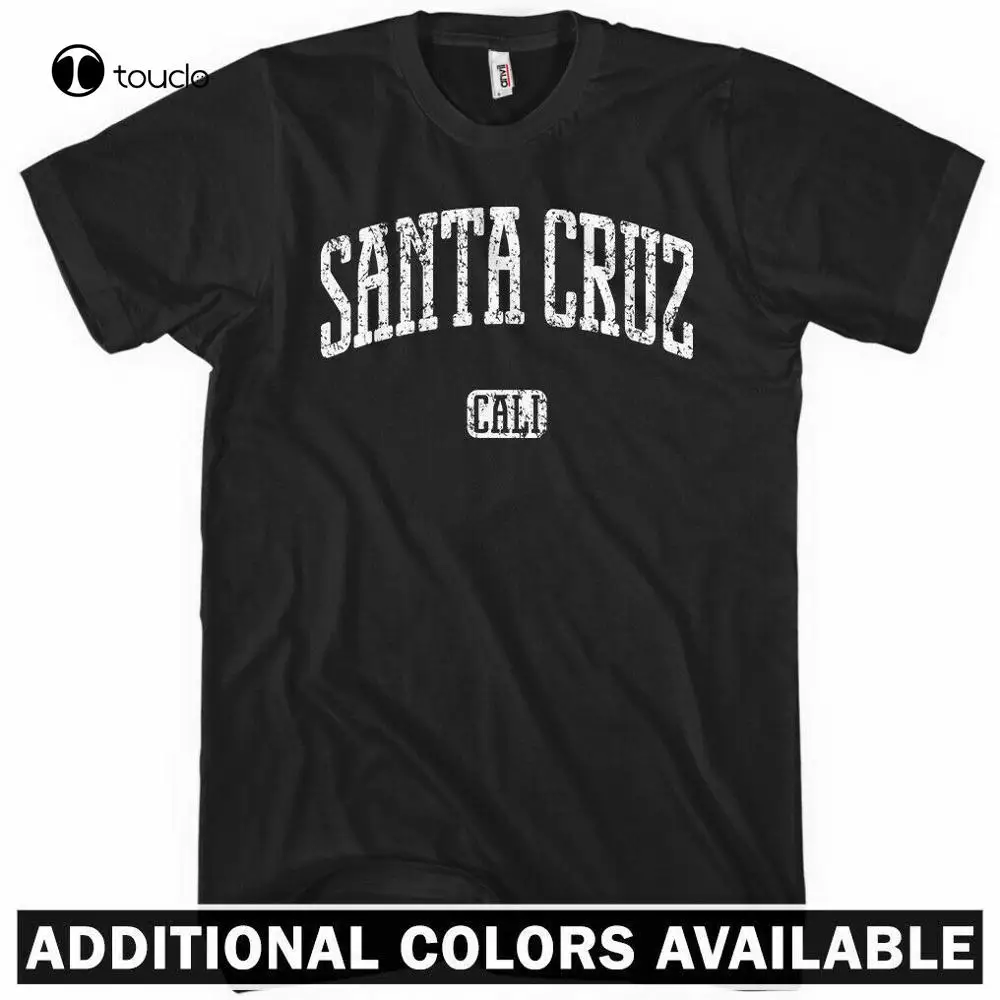 

Santa Cruz California T-Shirt Men Gift Cycling Skater Beach Surfer Brand New Men Clothing Fashion Men'S T Shirts Design