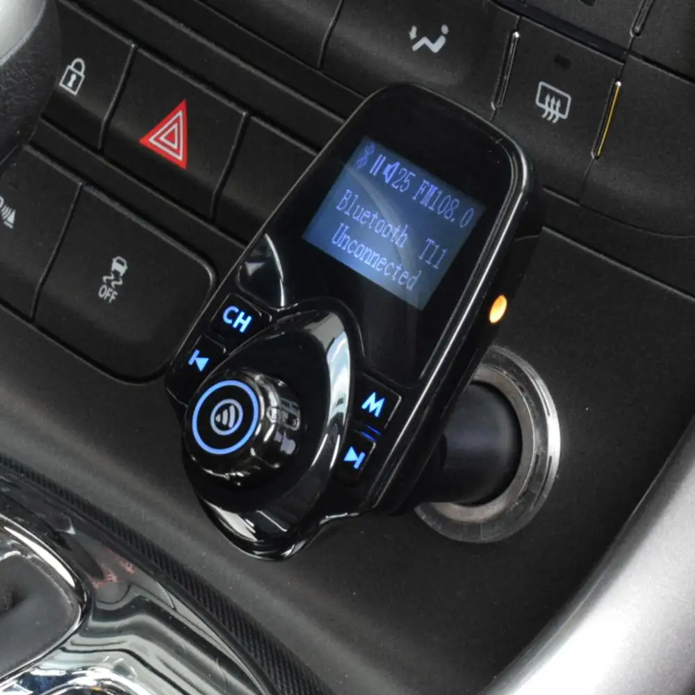 XCGaoon T11 автомобильный комплект громкой связи Bluetooth-совместимый MP3-плеер