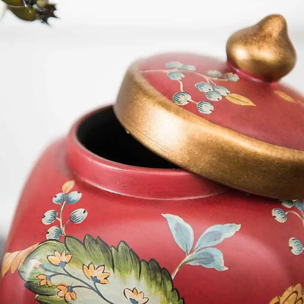 Фарфоровая домашняя мебель внутреннее керамическое украшение ретро резервуары