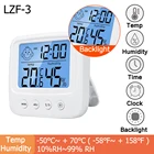 Цифровой измеритель температуры и влажности с ЖК-дисплеем и подсветкой, домашний электронный гигрометр, термометр, Метеостанция для детской комнаты 123
