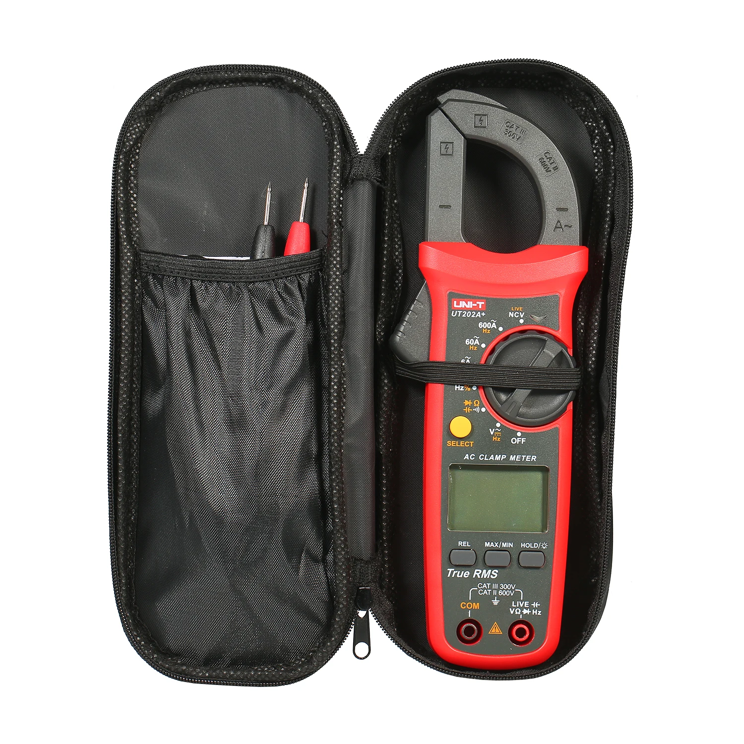 

UNI-T UT202A+ 6000 Counts Digital Clamp Meter True RMS Multimeter Clamp Ammeter Voltage Meter NCV Test Universal Meter Tester
