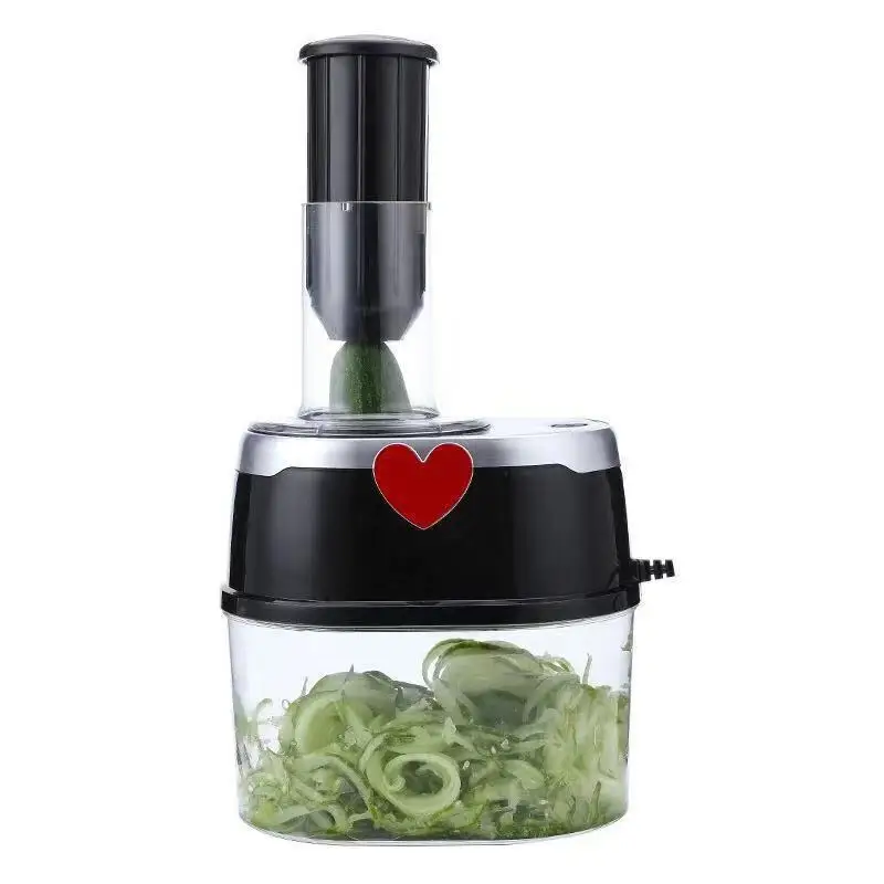

Multifunction Electric Slicer Grater Food Processor Machine Spiral Funnel Potato Cucumber Shredder Vegetable Chopper