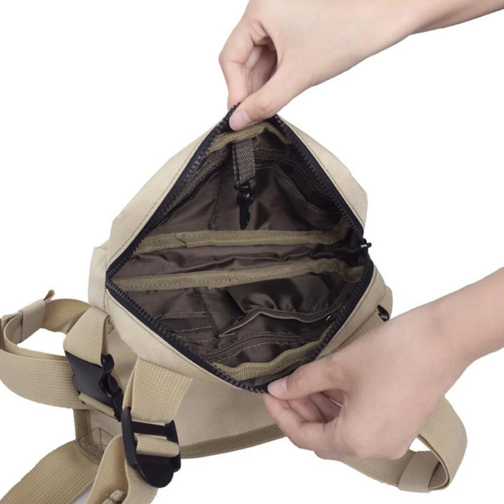 Hunting Vest Bags Tactical Molle Pouch Utility Gadget Holder Multifunctional Shoulder Waist Packs Shooting Large Capacity | Спорт и