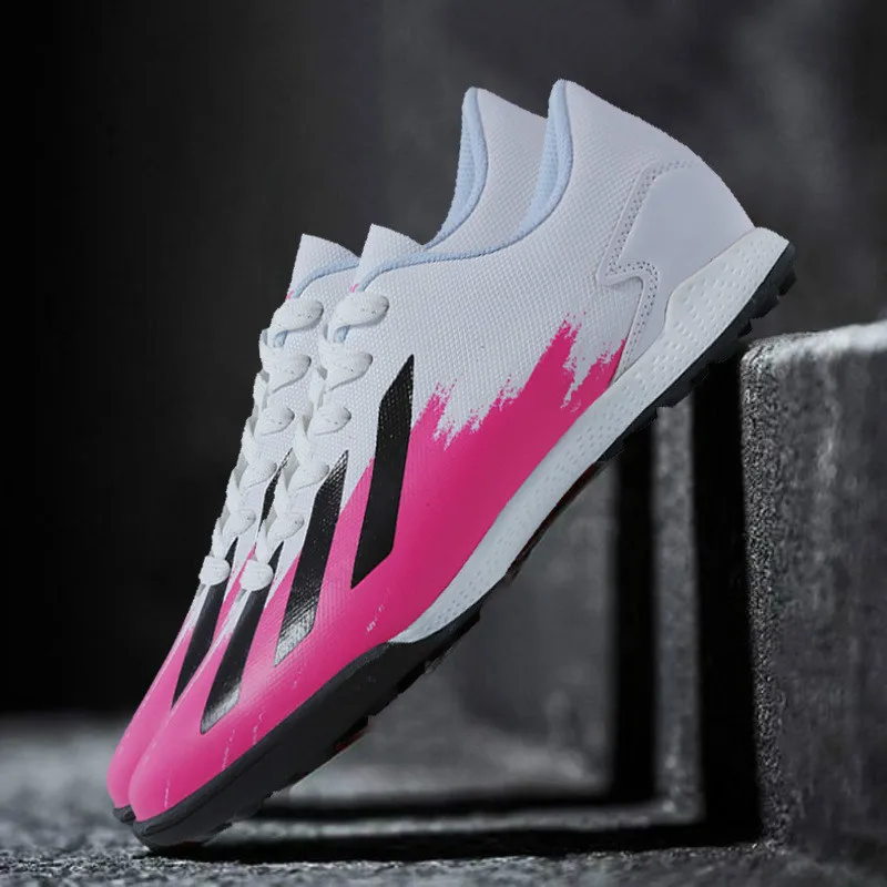 

Men Soccer Shoes Training Cleats High Quality Outdoor Sport Football Sneakers Man Athletic Fustal Chaussures Brand Turf Shoes