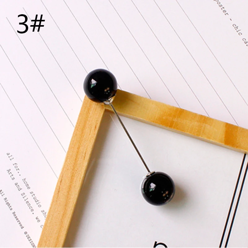 Горячая Распродажа двухсторонняя брошь с имитацией жемчуга булавка для