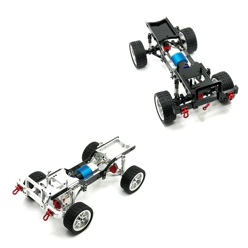 

for MN D90 MN-90 MN99S 1/12 RC Car Assembled Metal Frame Chassis Axle Gearbox Pull Rod Set Upgrade Parts Accessories