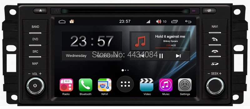 Ouchuangbo автоголовное устройство S300 платформа android 9 0 для Chrysler Sebring Dodge Jeep поддержка