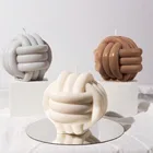 Силиконовая форма для кубика Рубика, свечи, 3D Силиконовая смола, соевый воск, искусственная ароматерапия, изготовление свечей, мыла