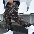 Брюки-карго мужские, эластичные спортивные штаны в стиле милитари, джоггеры, мужские брюки-султанки, камуфляжные брюки-сафари для бега, 6XL, 7XL, 8XL, 9XL