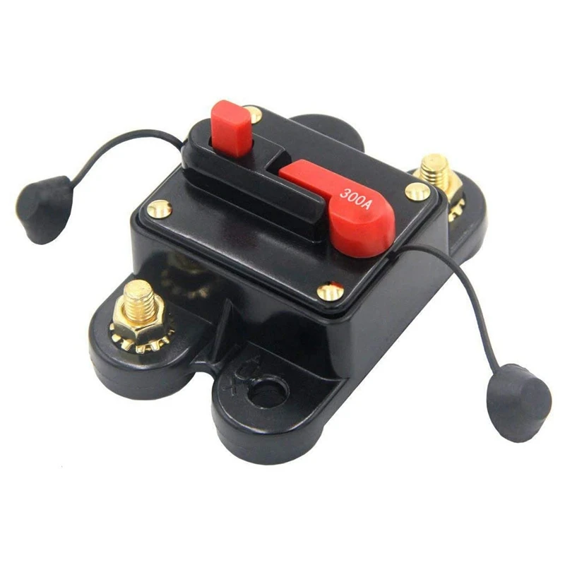 12V 24V DC 300 Amp автоматический выключатель с крышкой для автомобиля морской лодки