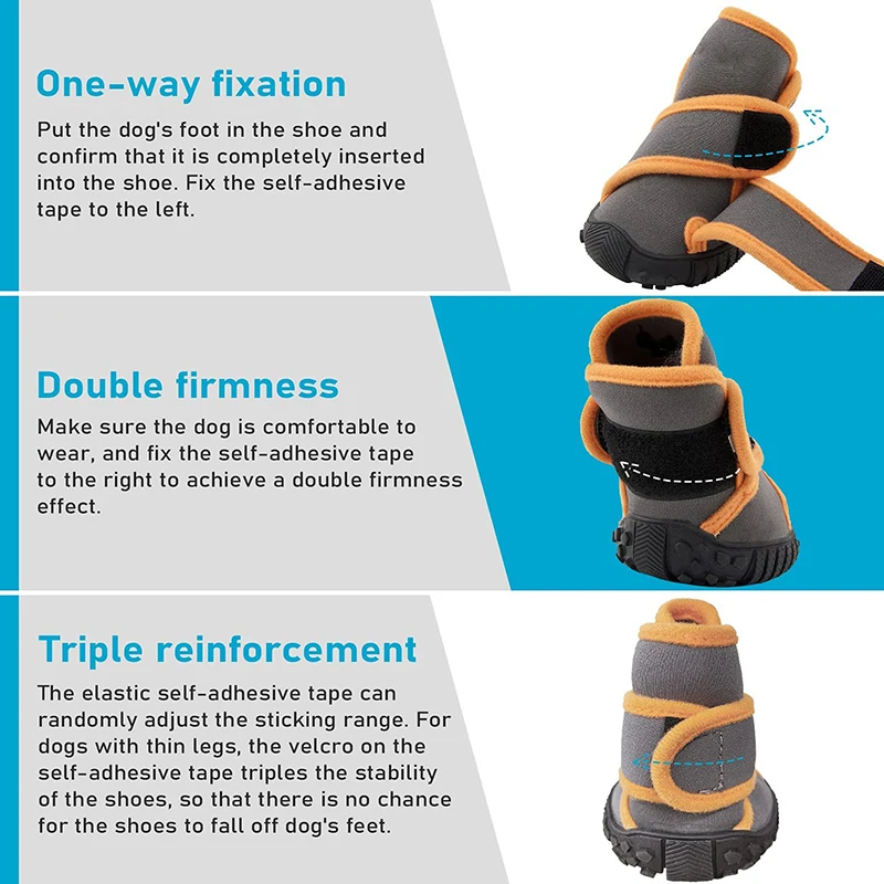 Мягкая Обувь для собак от Benepaw Водонепроницаемая обувь Прочная