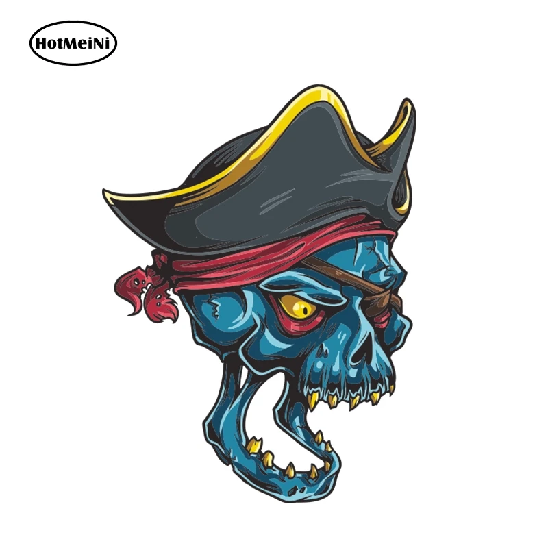 Оптовая продажа 50 шт./лот автомобильный Стайлинг пиратский череп мотоцикл стикер