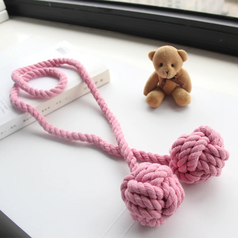 1 шт. занавеска для штор завязанный мяч хлопковые ремни ручной работы подвесной