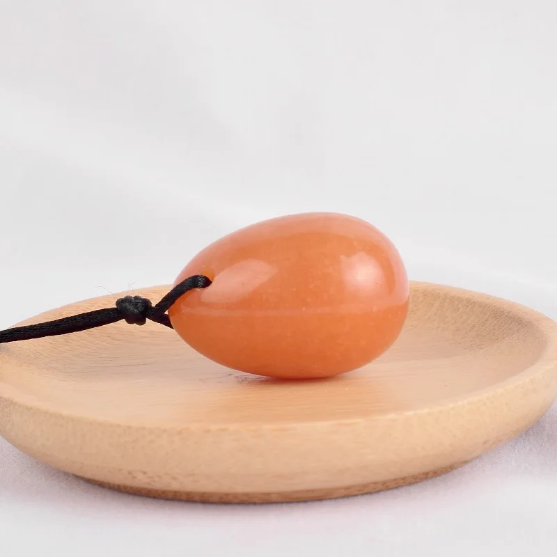 Восстановление после рождения Просверленный Природный Красный Авантюрин Yoni