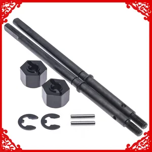 #45 сталь 107 мм ось заднего колеса вал с шестигранной головкой 12 мм для rc хобби модель автомобиля RedCat 110 Everest Gen7 Proспортивные части