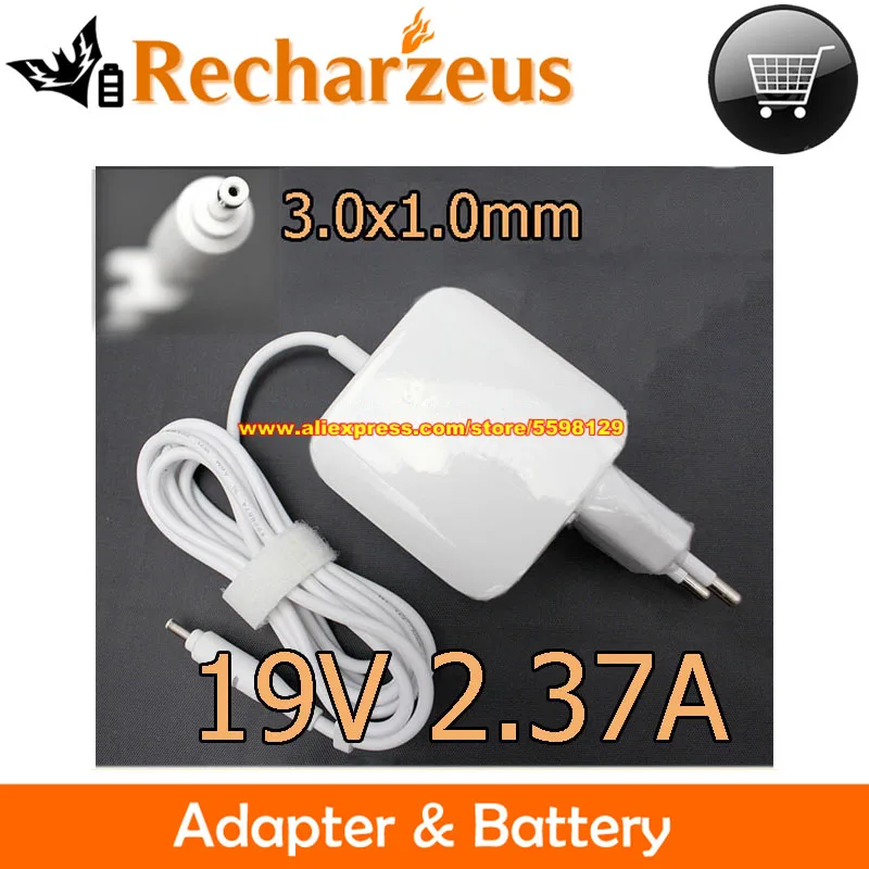 

EU Plug 19V 2.37A 45W Power Supply For Samsung AD-4519AUS BA44-00346A W16-045N4 Laptop Charger For NP900X3N NP900X3L 900X5L