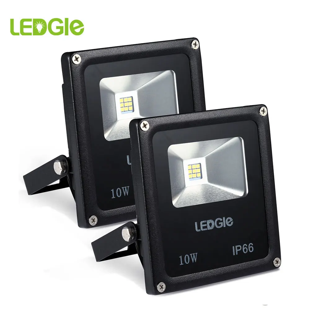 LEDGLE 2 шт. 220 В наружный прожектор светильник s 6000 K яркий светодиодный IP66