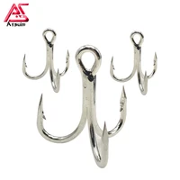 as 20pcs bkk 5x strong strength treble hooks stainless skirts 10 20 30 anchor fishing hooks jigging carbon lure tackle