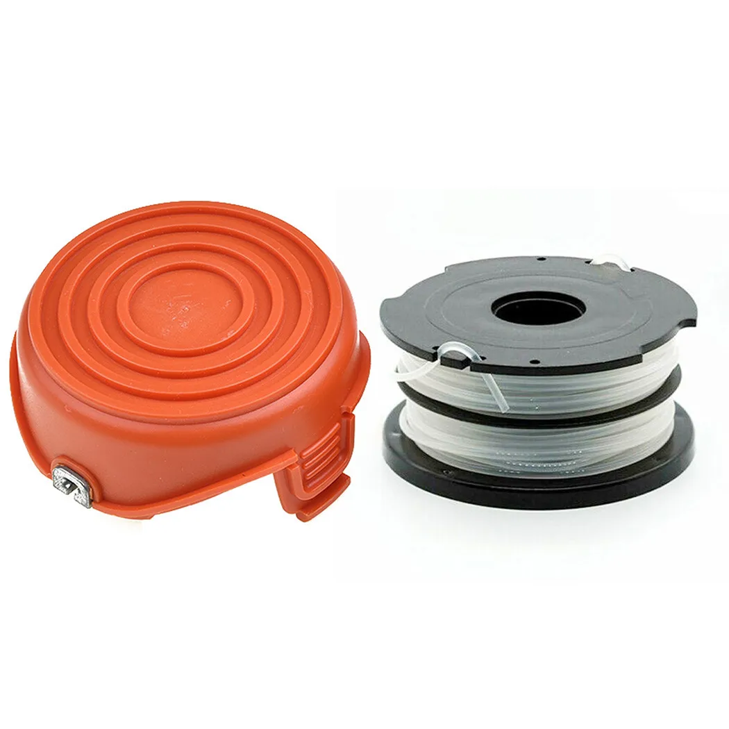 

Cap Cover Spool & Line For Black & Decker GL675 GL680 GL686 Parts Replacement