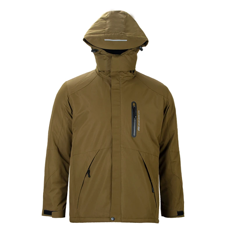 

Plus Size 7XL 8XL 9XL Parka Men Winter Jacket Hooded Waterproof Male Jackets Thick Warm Fur Fleece Puffer Coat Windbreakers Men