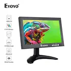 8-дюймовый монитор Eyoyo EM08G, компактный монитор Hdmi, портативный монитор vga, ЖК-экран видеонаблюдения, 1280x720, 16:9, монитор IPS, BNC AVVGA дисплей