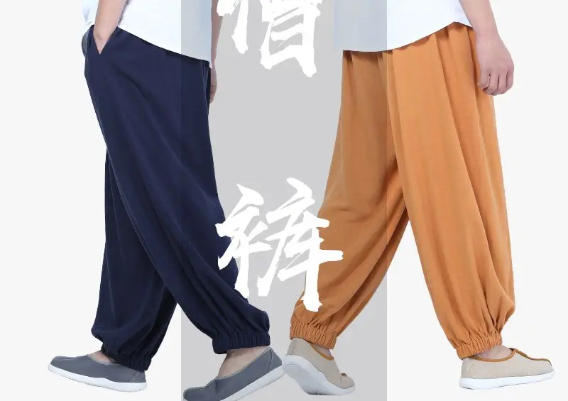 Унисекс на весну и осень с текстильной отделкой из хлопка Черные/синий буддизм