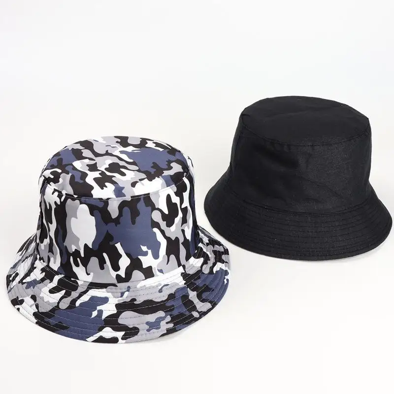 

Ldslyjr Cotton Camouflage Print Bucket Hat Fisherman Outdoor Travel Hat Sun Cap Hats for Men and Women 30