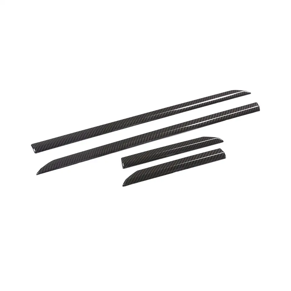 

4pcs Carbon Fiber Style Side Fender Cover Trim ABS Plastic for Land Rover Range Rover Velar 2017-2020 Car Exterior Accessories