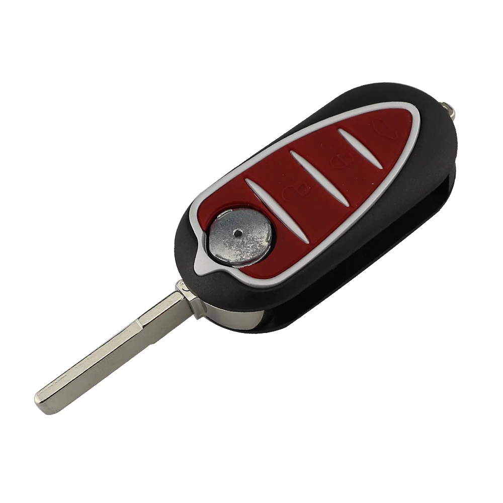 

YIQIXIN для Alfa Romeo Mito Giulietta 159 GTA, чехол для дистанционного ключа автомобиля, 3-кнопочное лезвие, складной смарт-брелок, чехол