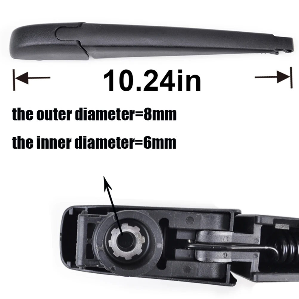 Комплект щетки стеклоочистителя для заднего стекла 12 дюймов Daihatsu Terios J200/F700 2006 2008