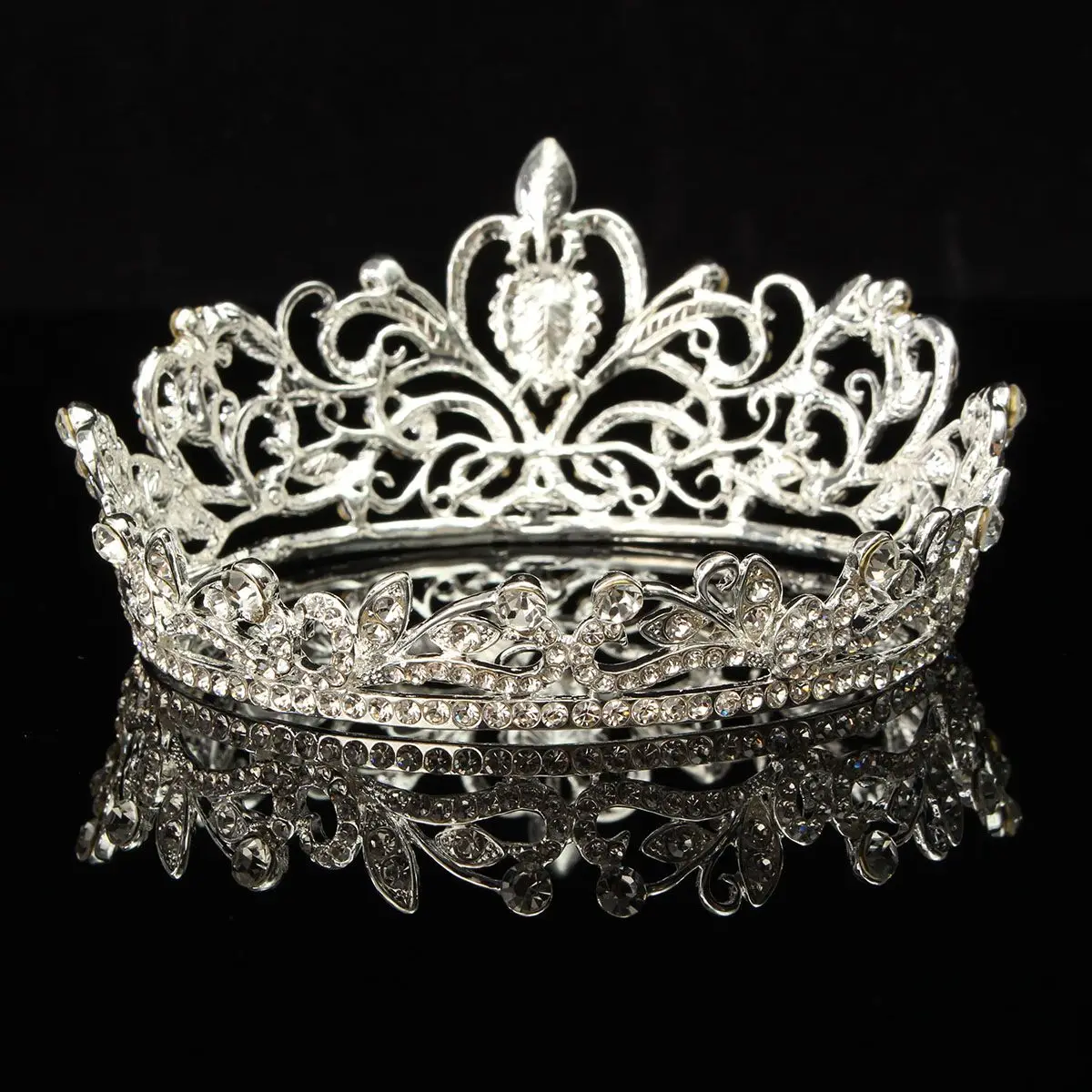 Женские свадебные диадемы принцесса австрийский хрусталь корона для выпускного