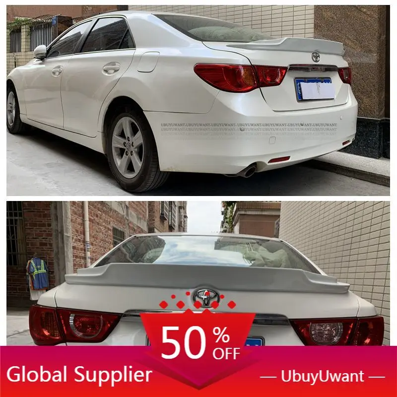 

For Toyota REIZ Mark X High Quality Carbon Fiber Rear Wing Roof Rear Box Decorated Spoiler 2012 2013 2014 2015 2016 2017-2019