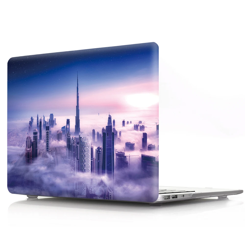 Эйфелева корпус башни для Macbook Pro Air 13 2018 A1932 ручной ПВХ Обложка с рисунком Mac book retina