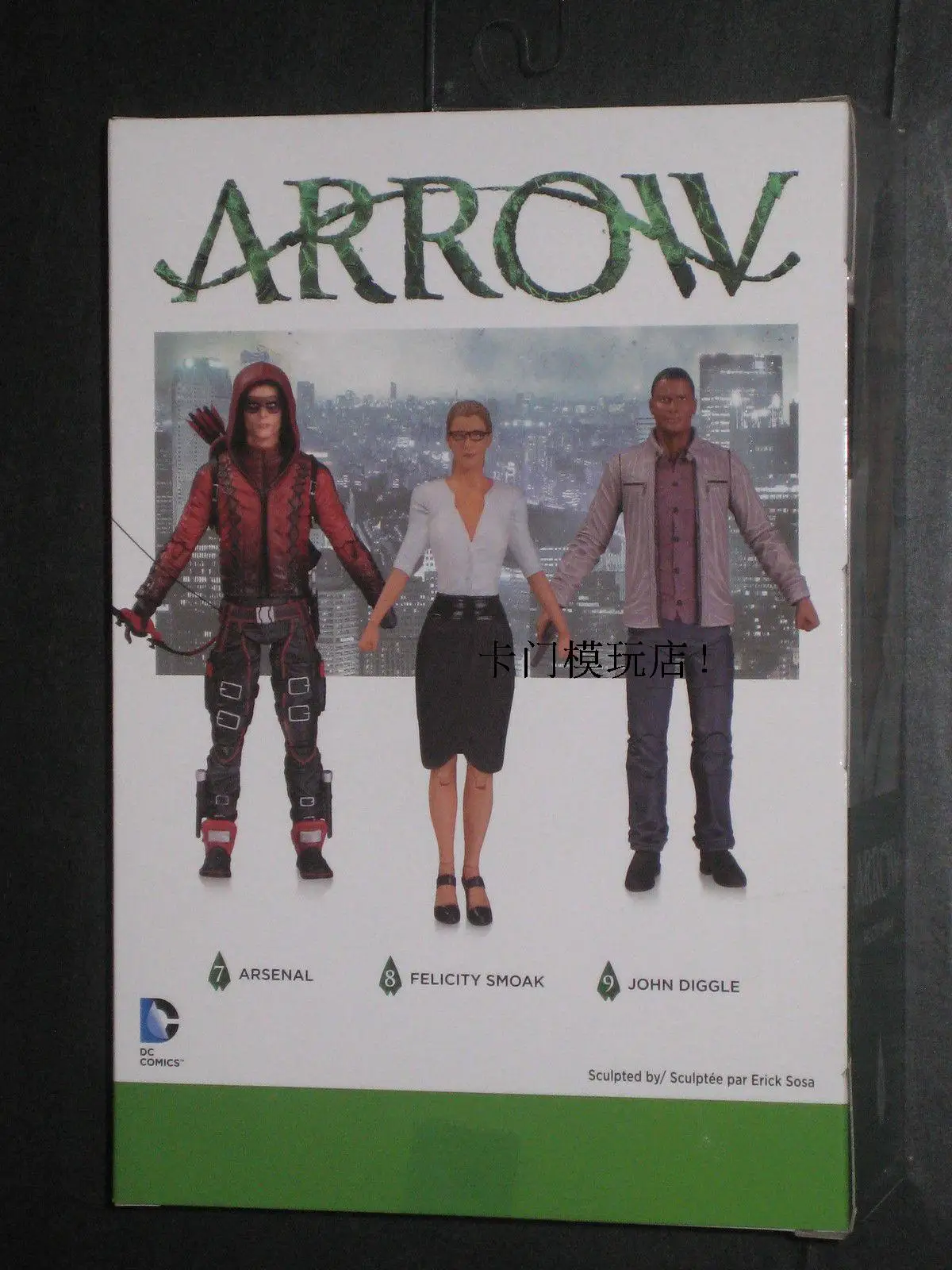 DC Comics Green Arrow серия Hacker IT women Felicity Smoak коллективные игрушки 16 см