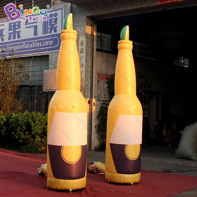 Подгонянная 3 метра надувная Рекламная бутылка для украшения/10 футов пива