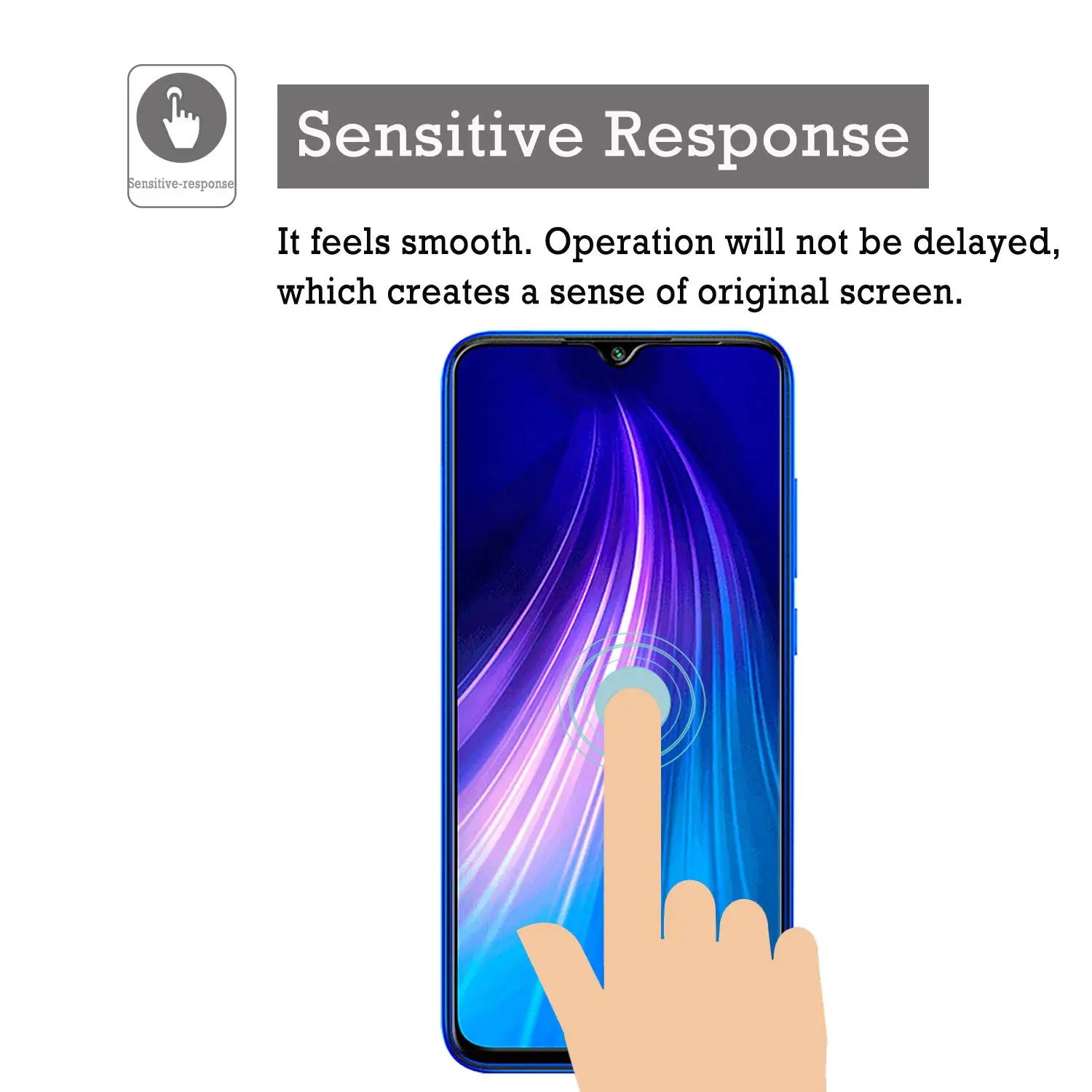 Закаленное стекло для камеры телефона 2 в 1 9D Защита экрана Xiaomi Redmi 8 Защитное