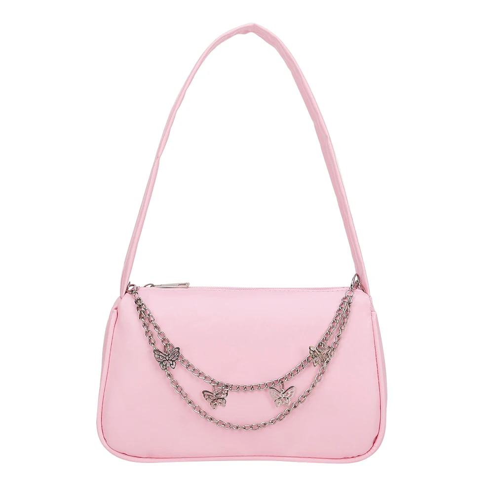

Luxury Designer Handbag for Women 2021 Trend Armpit Shoulder Bag Candy Color Female Shoulder Bag Ladies Shopper Hobos Bolsas New