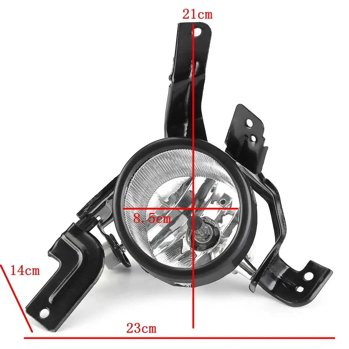 2 шт стекло автомобиля передние противотуманные фары бампер для HONDA CRV 2007 2008 2009 RE1