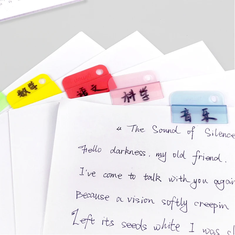 4 шт. магнитный зажим милый цвет для бумаги Примечания книги скрепки зажимы