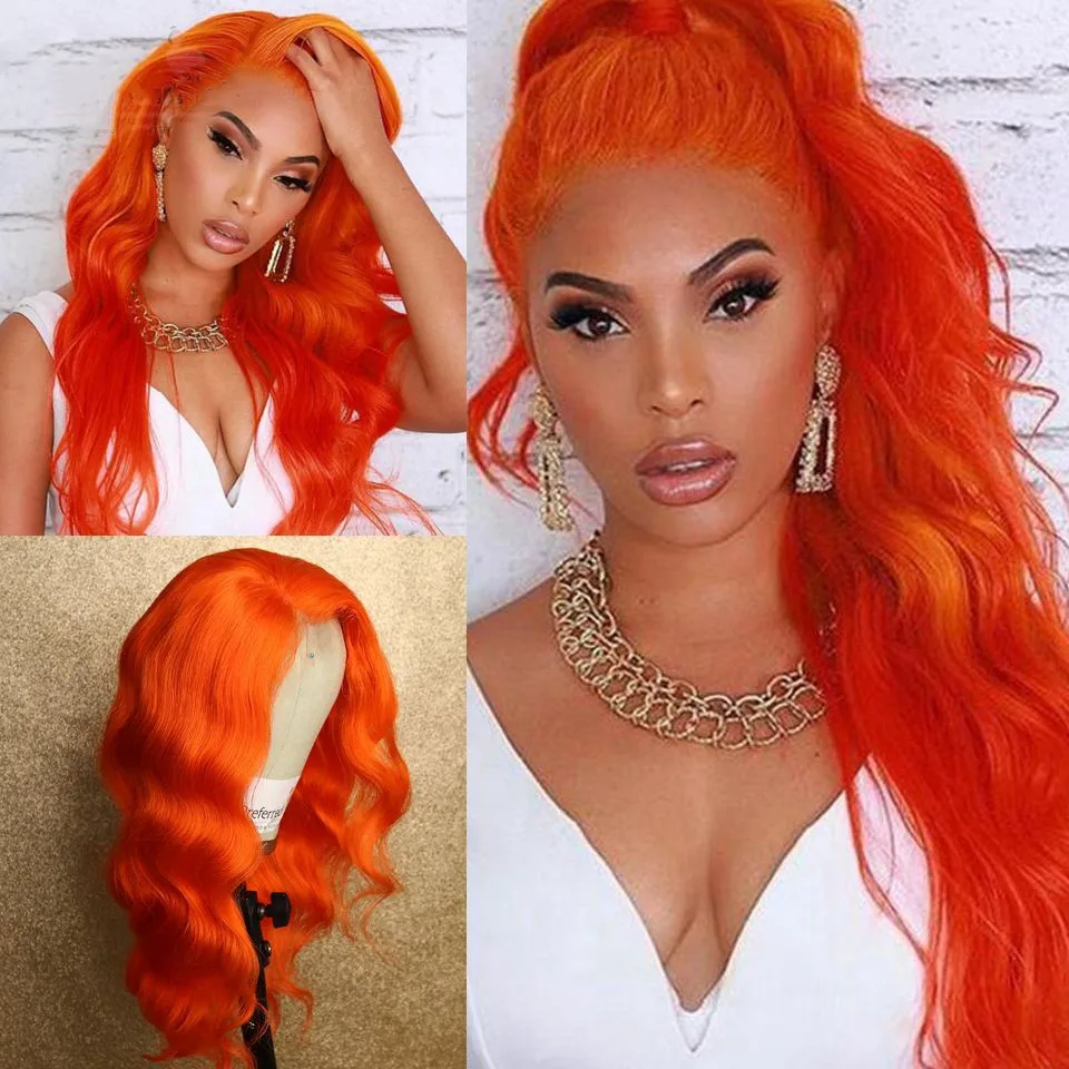 orange wigs