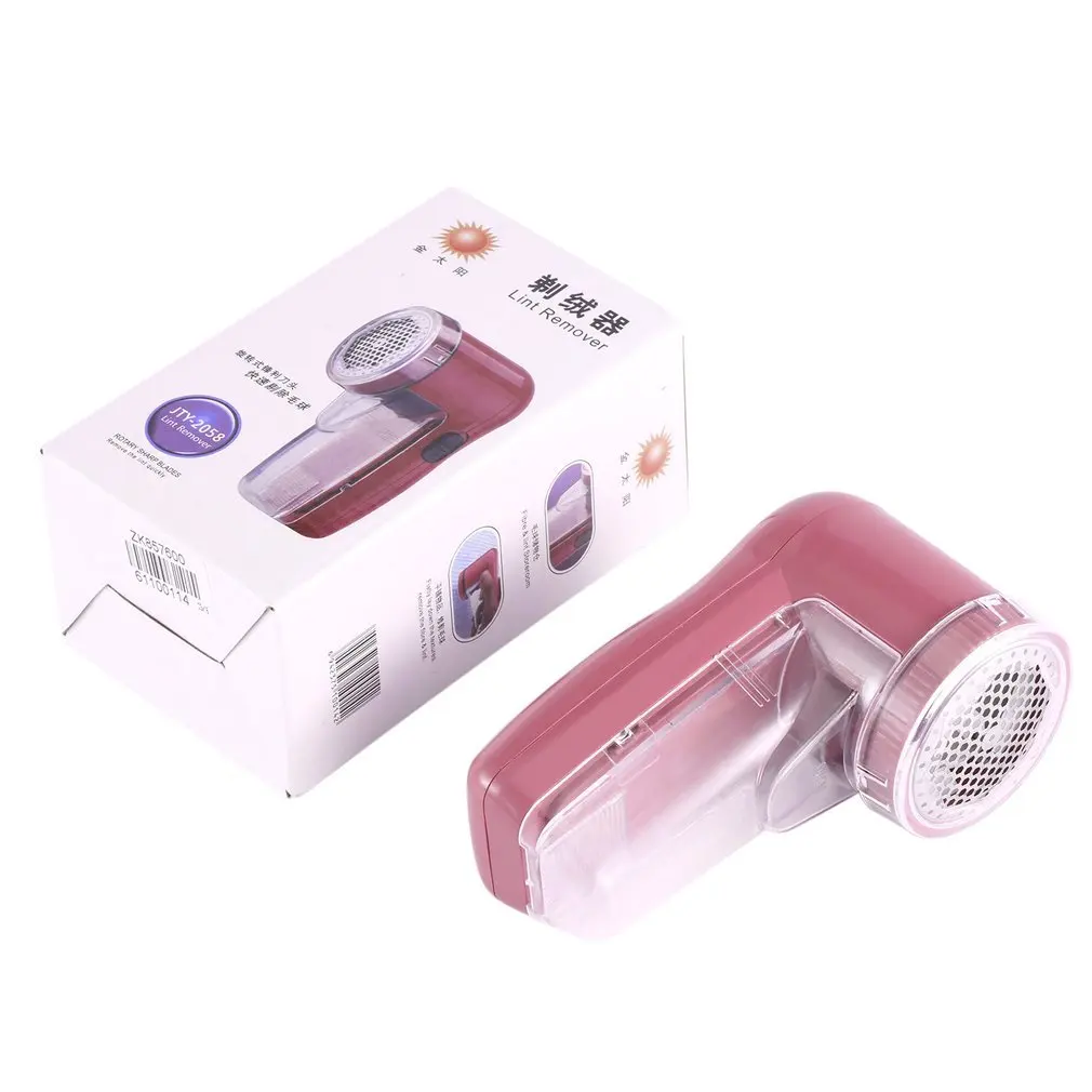 

Portable two batteries clothing pill lint remover sweater substances shaver machine to remove the pellets Compact in size