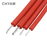 red soft silicone wire high voltage wire and cable 10kv 15kv 20kv 20awg 18awg 17awg 15awg anti breakdown