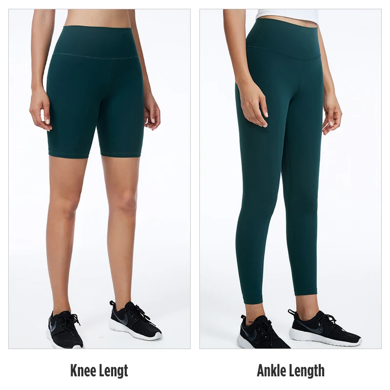 High Waist Naked Feeling Leggings Push Up Women Sport Running  Pants Seamless Fitness Trousers High Quality Gym Yoga Shorts