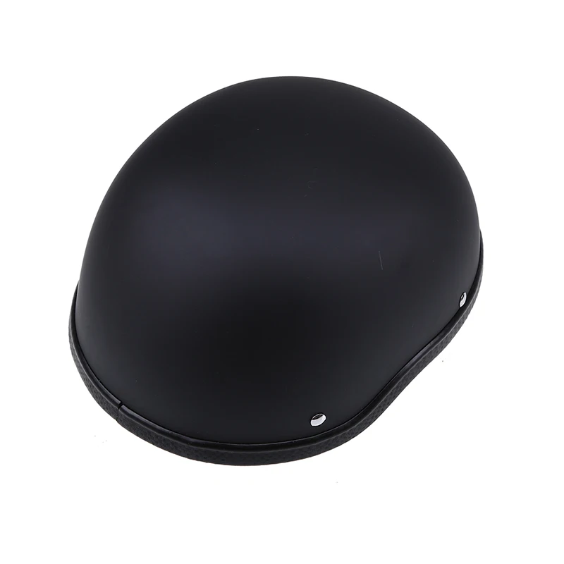 

POSSBAY Matte Black Motorcycle Helmet Bike Half Open Face Protective Helmet Safety Motocross White Men Women Helmet Cap Hat