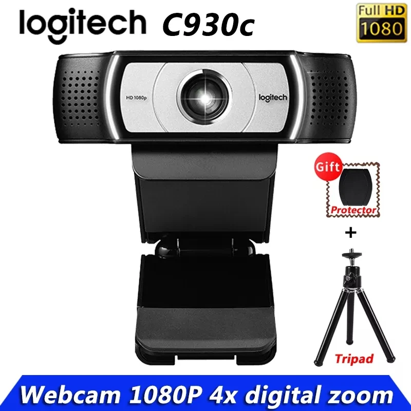  Logitech C930c HD 1080P -    Zeiss USB   4-   