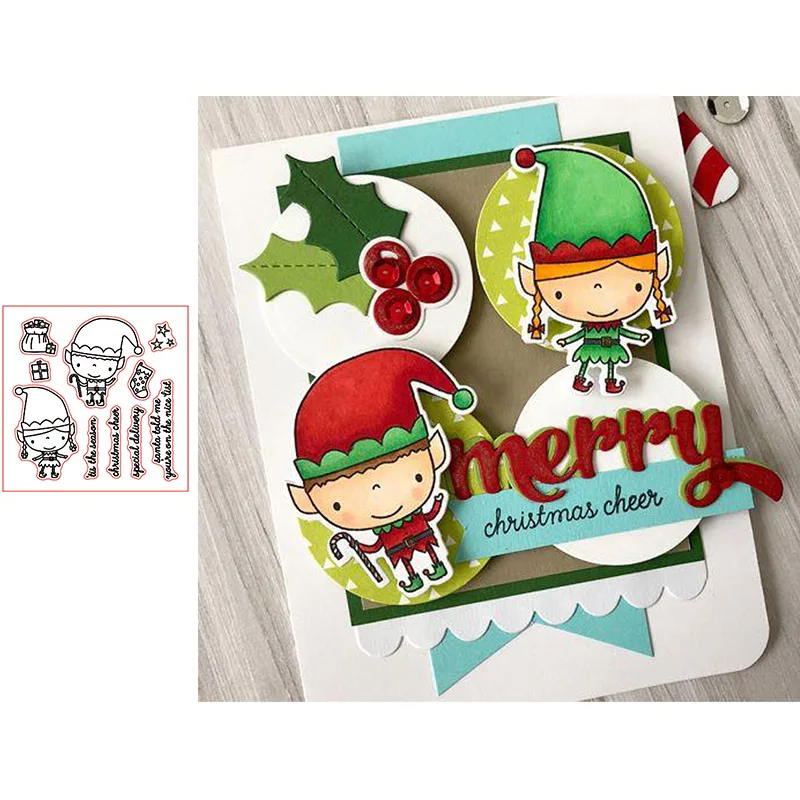 Детский прозрачный силиконовый штамп с принтом для мальчиков и девочек печать